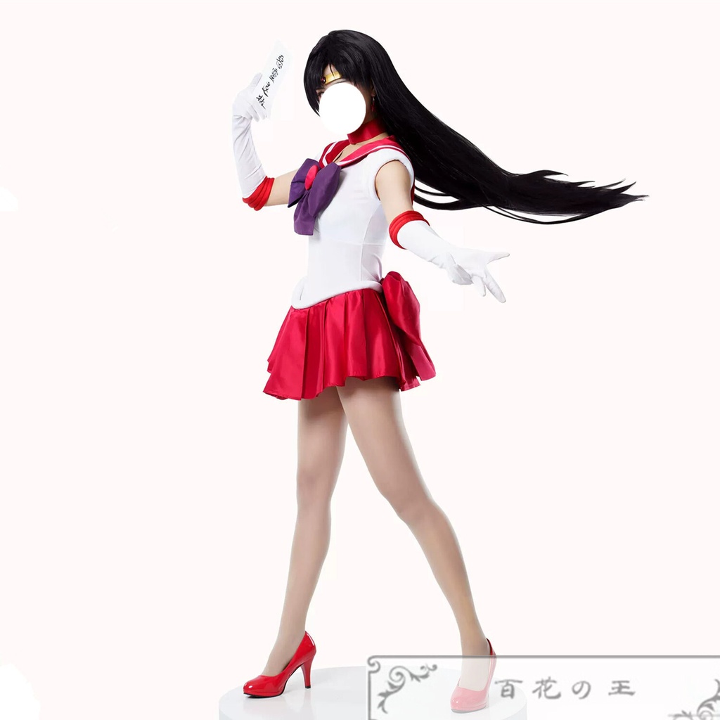 在庫品 美少女戦士セーラームーン 火野レイ コスプレ衣装 コスチューム アニメコスプレ衣装 ハロウィン 変装服 仮装