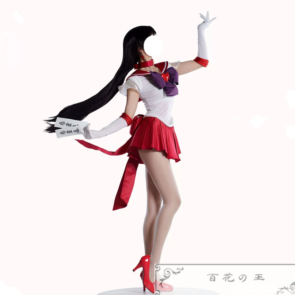 在庫品 美少女戦士セーラームーン supers4 火野レイ コスプレ衣装 コスチューム ハロウィン 变装 仮装