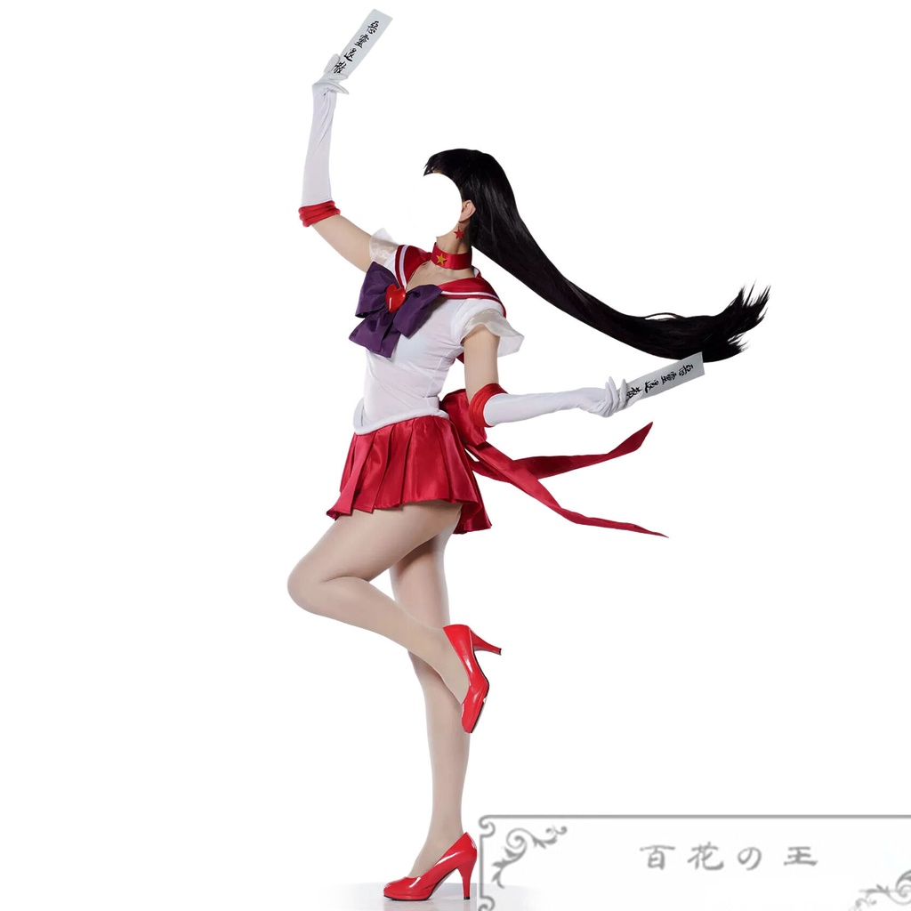在庫品 美少女戦士セーラームーン supers4 火野レイ コスプレ衣装 コスチューム ハロウィン 变装 仮装