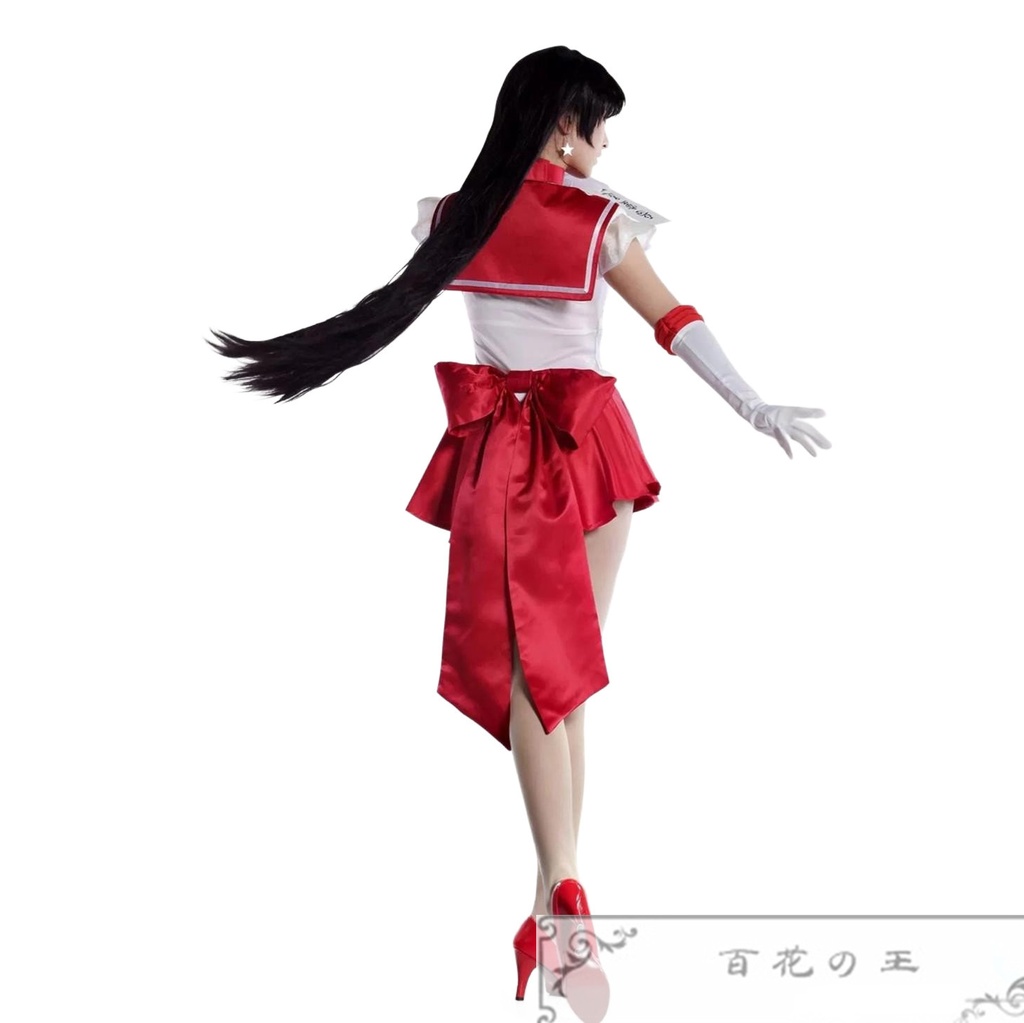 在庫品 美少女戦士セーラームーン supers4 火野レイ コスプレ衣装 コスチューム ハロウィン 变装 仮装