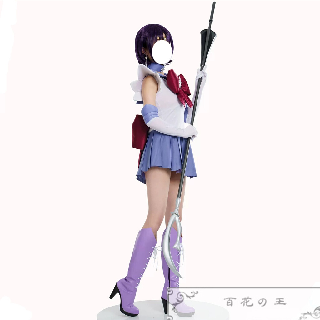 在庫品 美少女戦士セーラームーン 土萠ほたる風 コスプレ衣装 ハロウィン コスチューム 額当て『樹脂生地』