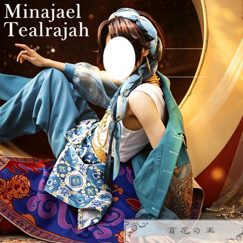ツイステ  ロイヤルソードアカデミー  デュナミーナ寮  ミナジール・ティラージャ  Minajael Tealrajah  コスプレ衣装  コスチューム