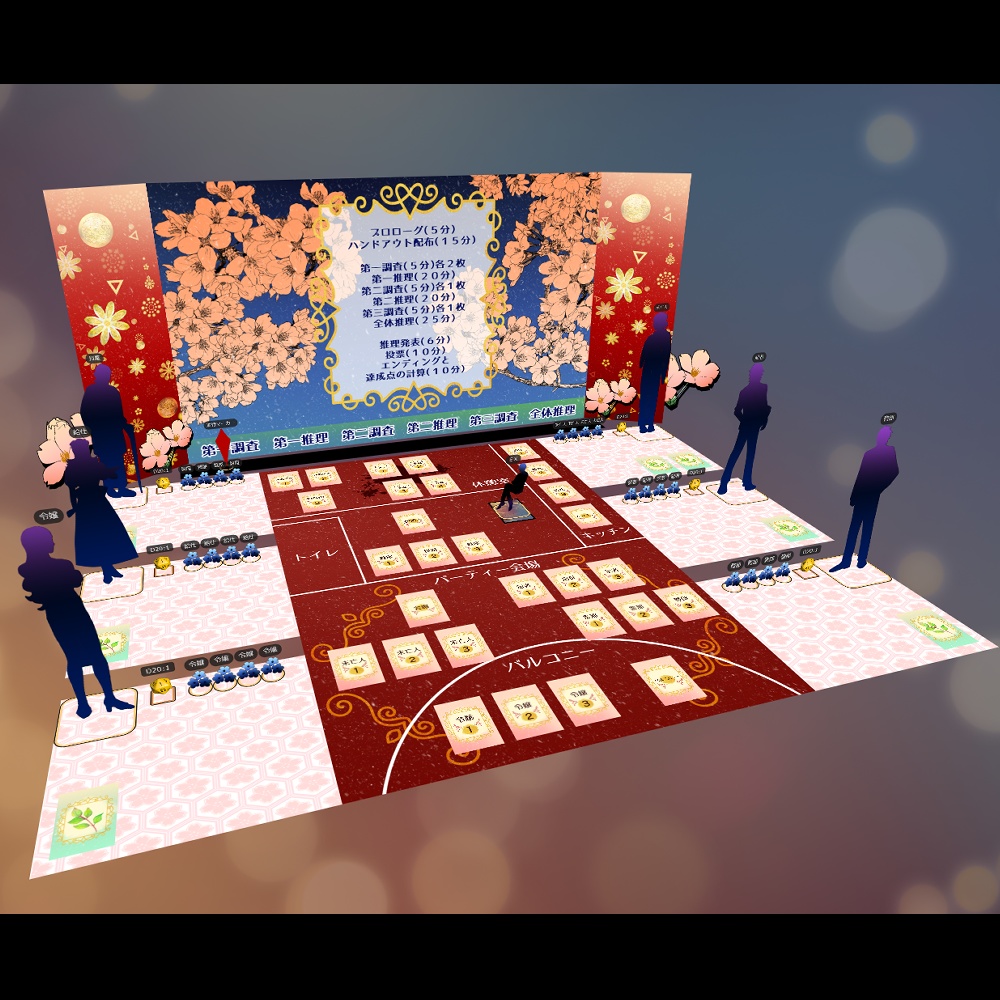 御曹司と桜の館(マーダーミステリー)