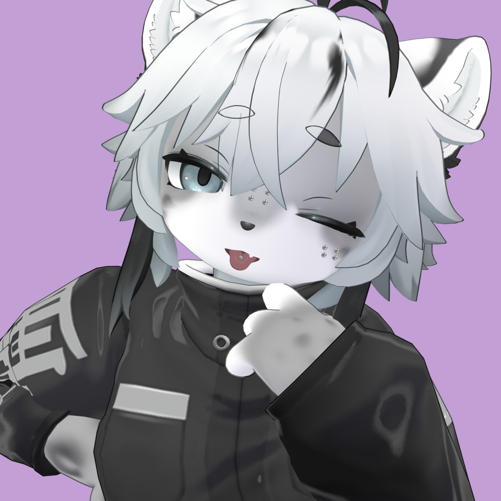 【灰島対応】宵猫 -Yoineko- Piercing