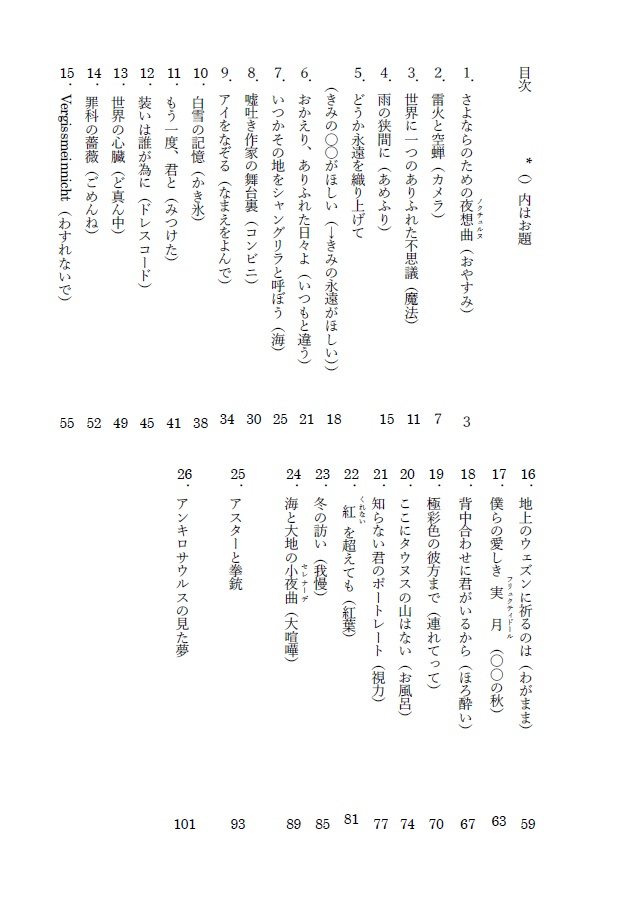 あの刹那の僕たちへ