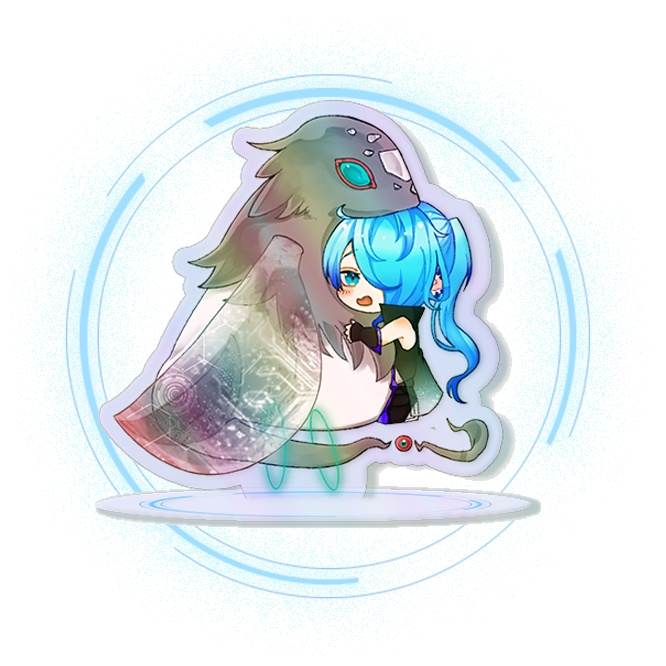 偏光アクリルスタンド