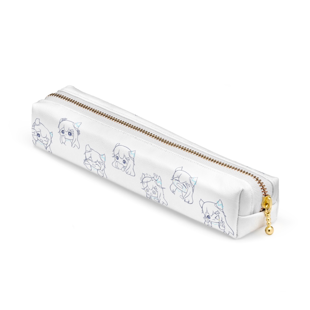 スタンプメメちゃんペンケース