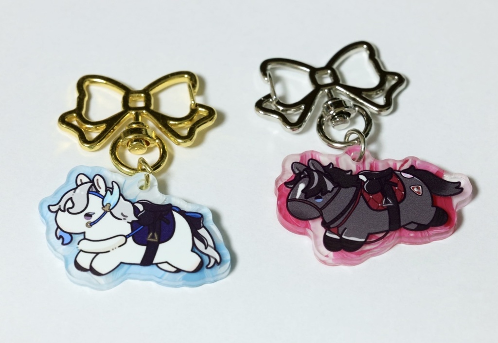 謎の馬アクリルキーホルダー