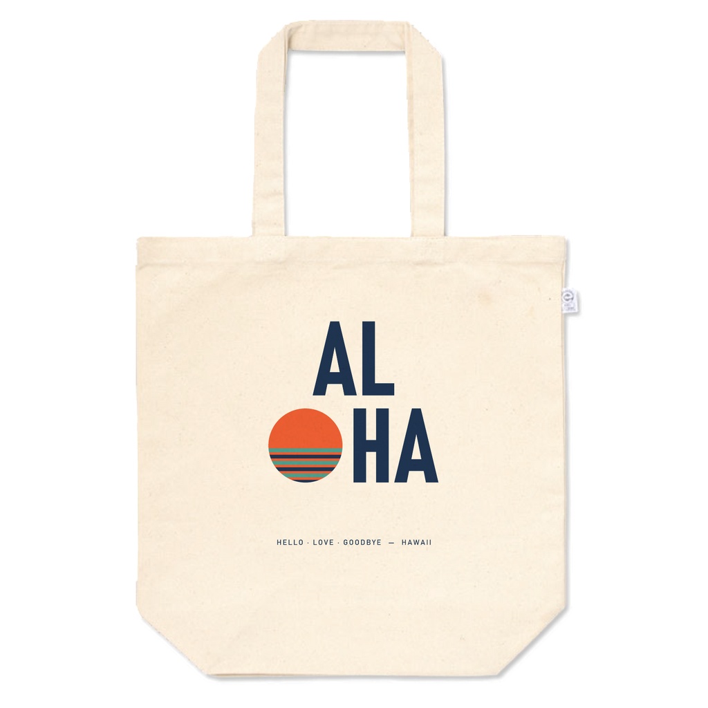 ALOHA（太陽と海）トートバッグ