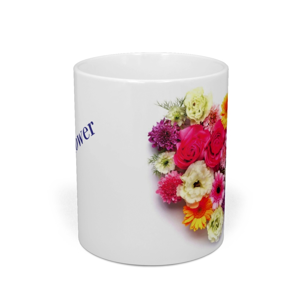 マグカップ(花ブーケ)