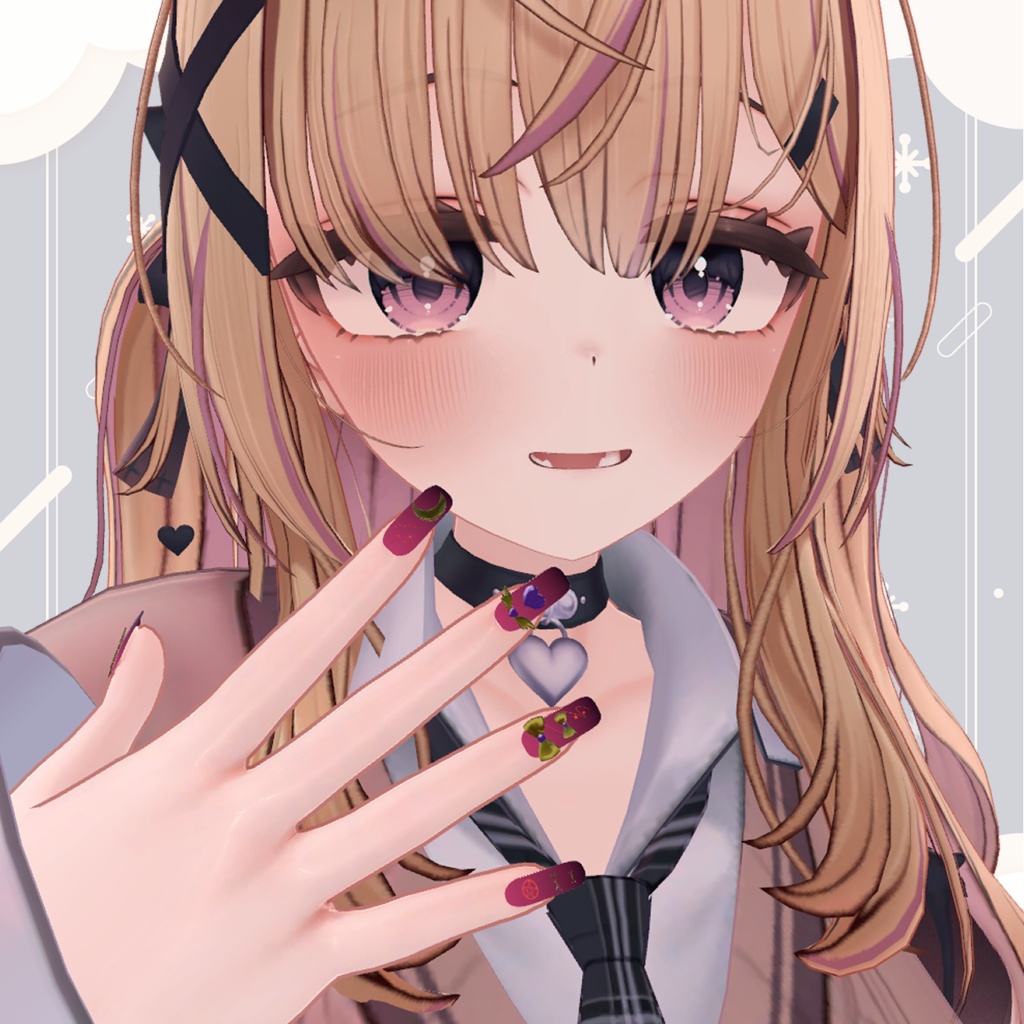 ★セール中★【5アバター対応】Witchy Nail
