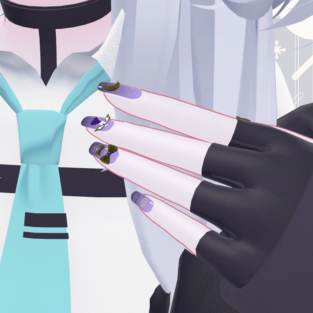 ★セール中★【5アバター対応】Witchy Nail