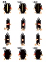 pictSQUAE用ドットキャラ
