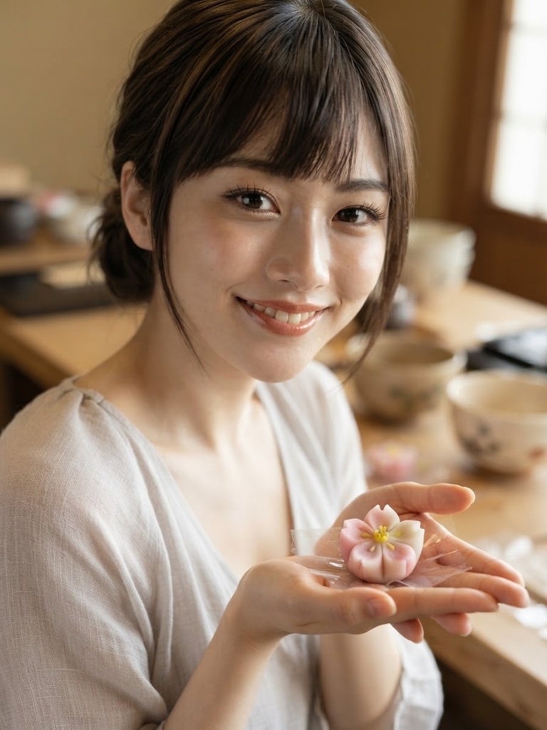 桐島亜里沙 フォトセット 10枚|京都の和菓子職人