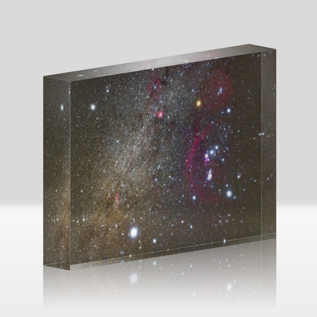 冬の大三角とオリオン座