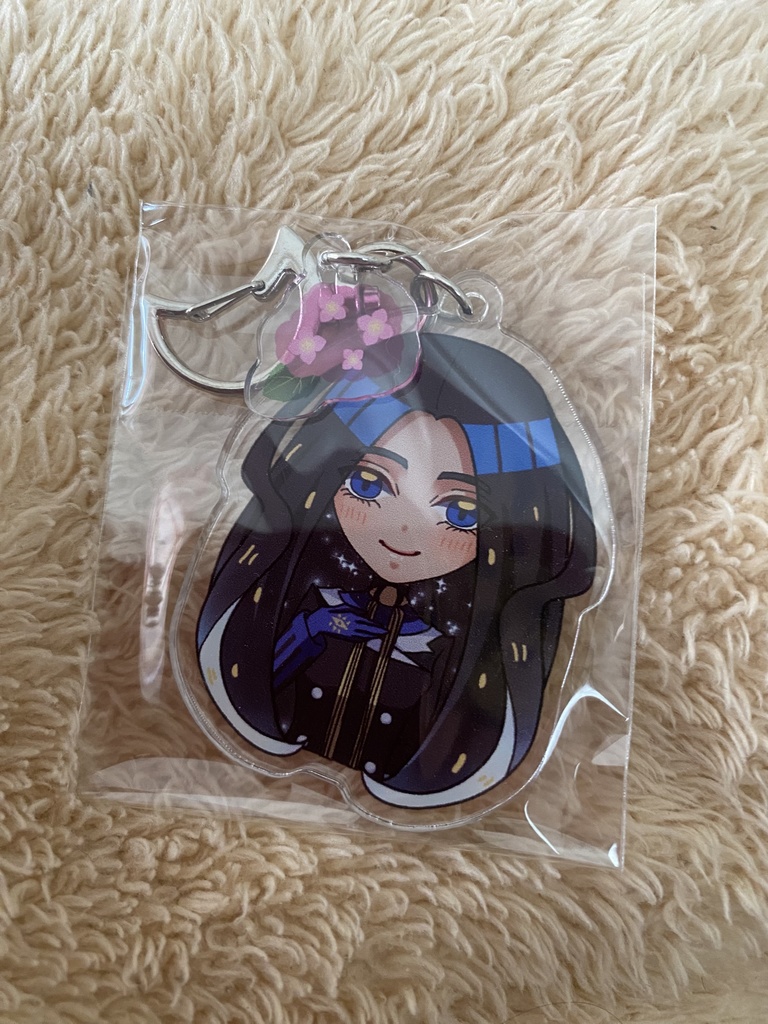 挨拶オモダカさん　紫陽花チャーム