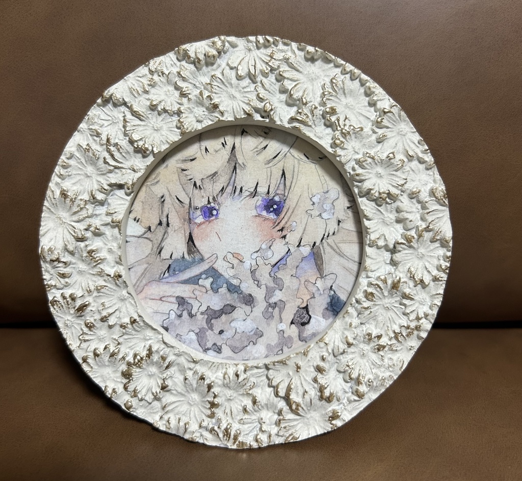 額装原画「白化」