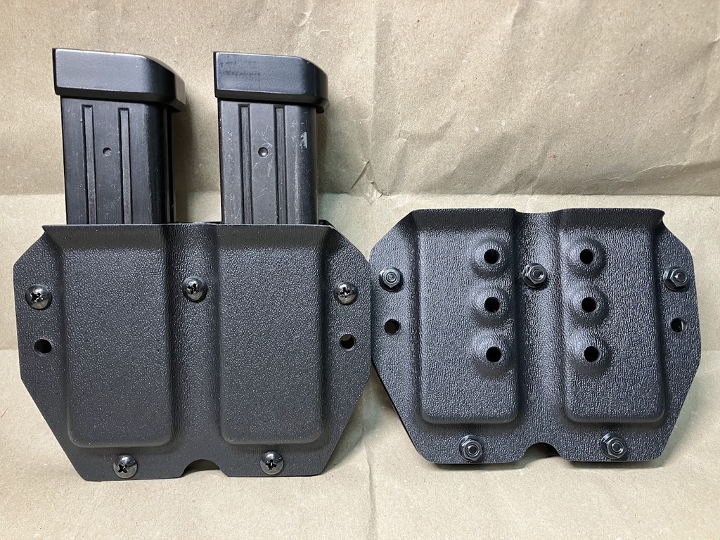 カイデックス ダブルカラム ハンドガン用ダブルマガジンキャリア