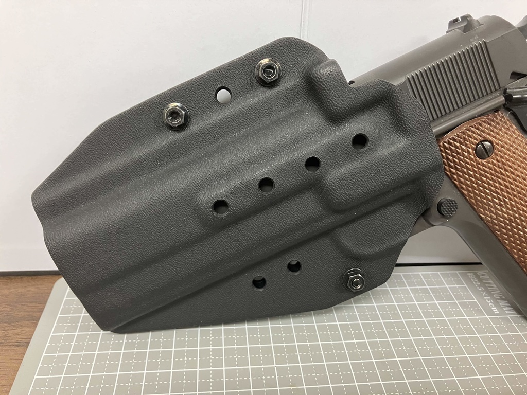 カイデックス Colt M1911用両利きホルスター