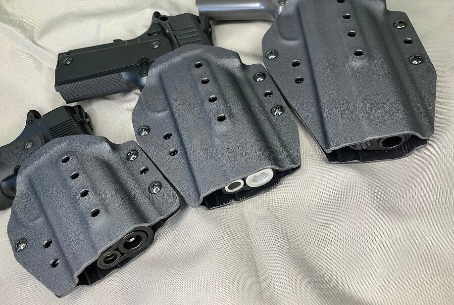 カイデックス Colt M1911用両利きホルスター