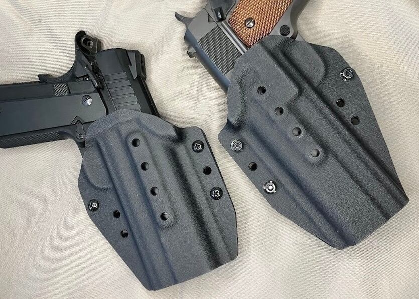 カイデックス Colt M1911用両利きホルスター