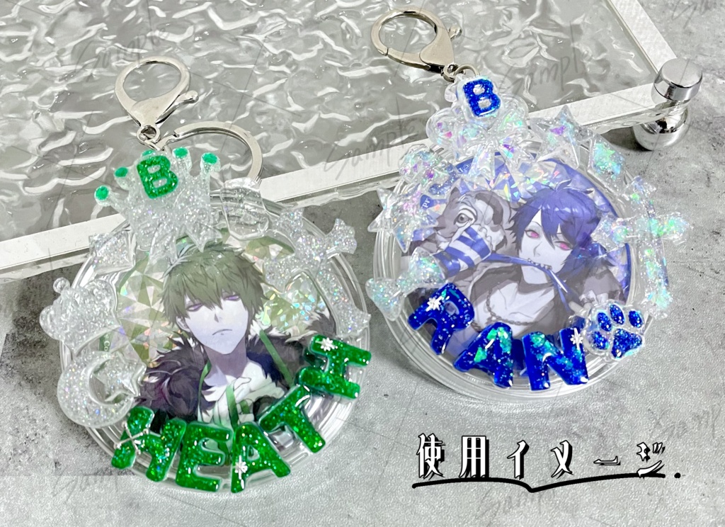 缶バッジデコケース