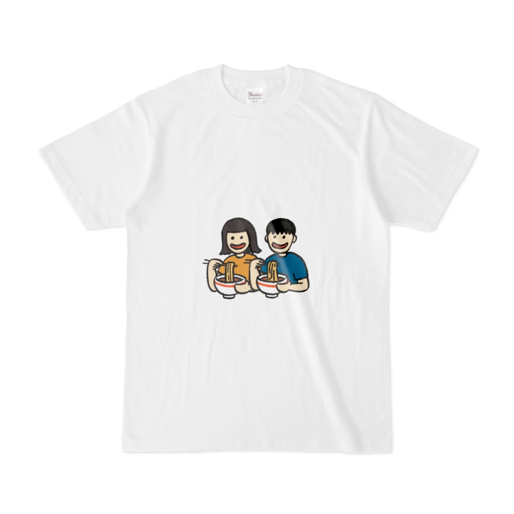 ぴつぴつTシャツ　ラーメン