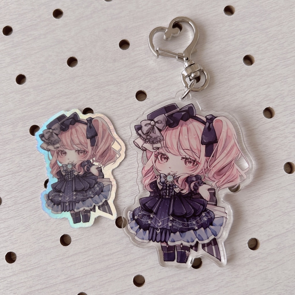 ニーゴアクリルキーホルダー+ステッカーセット