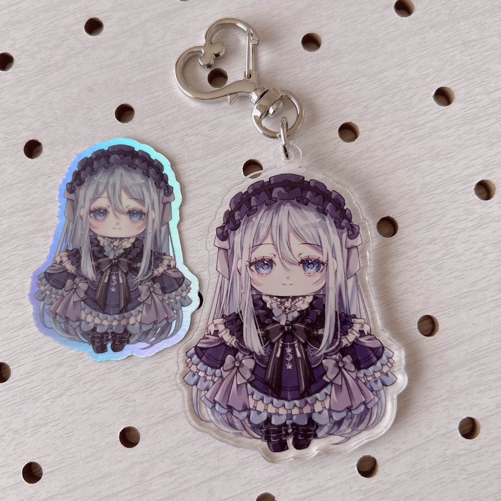 ニーゴアクリルキーホルダー+ステッカーセット