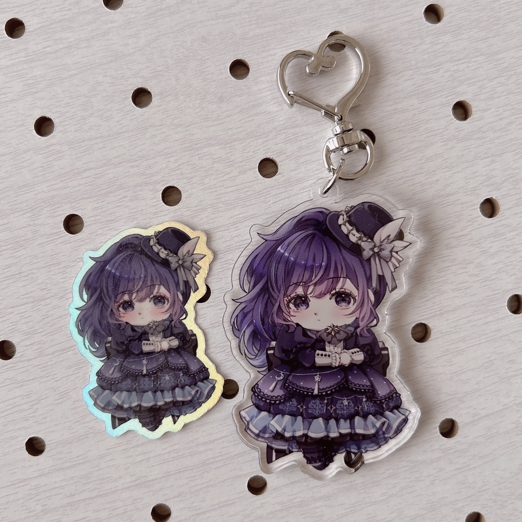 ニーゴアクリルキーホルダー+ステッカーセット