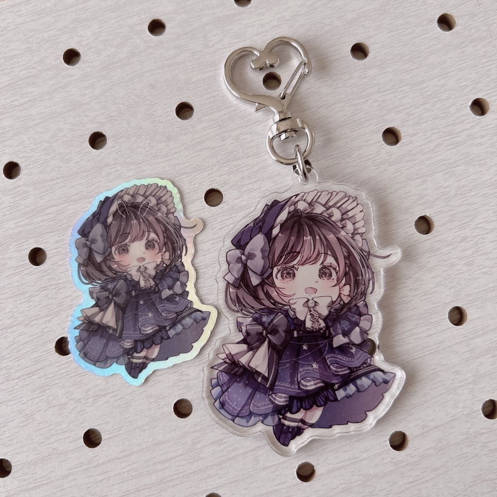 ニーゴアクリルキーホルダー+ステッカーセット