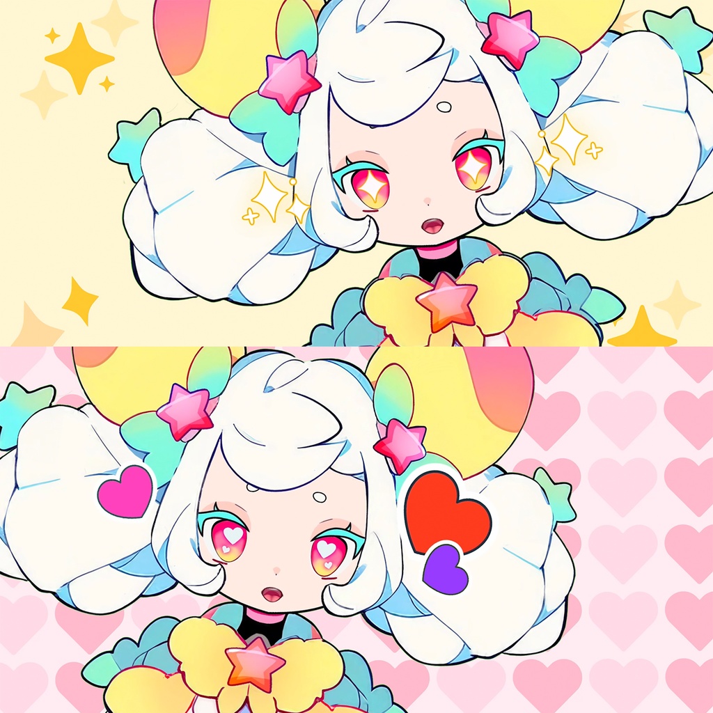 【live2Dモデル】 Cosmic Girl / VtuberStudio対応 / 汎用LIVE2Dモデル