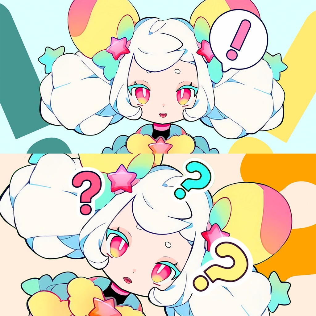 【live2Dモデル】 Cosmic Girl / VtuberStudio対応 / 汎用LIVE2Dモデル