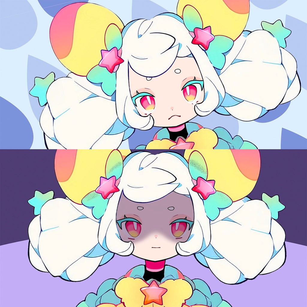 【live2Dモデル】 Cosmic Girl / VtuberStudio対応 / 汎用LIVE2Dモデル