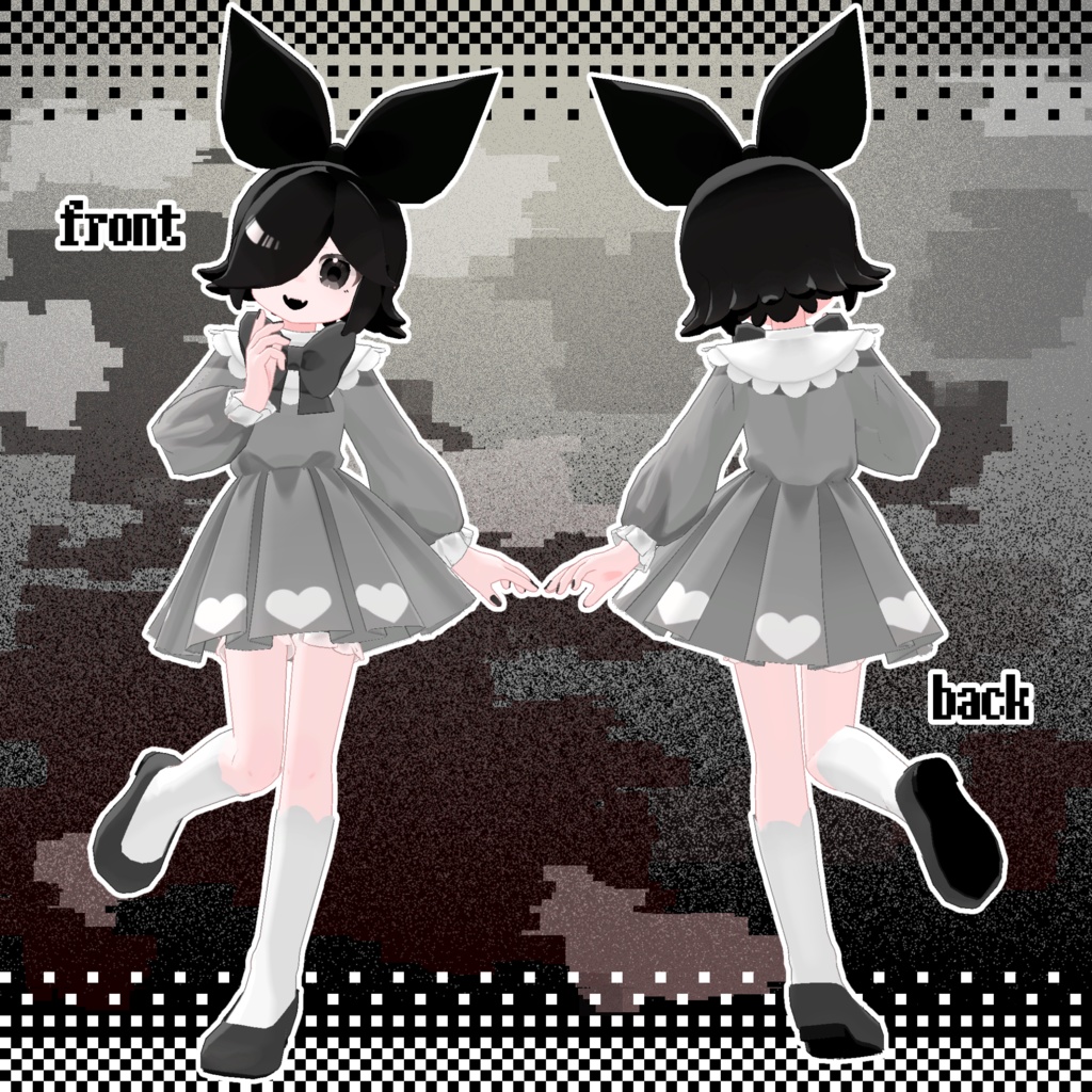 【オリジナル3Dモデル】Doll/ドル