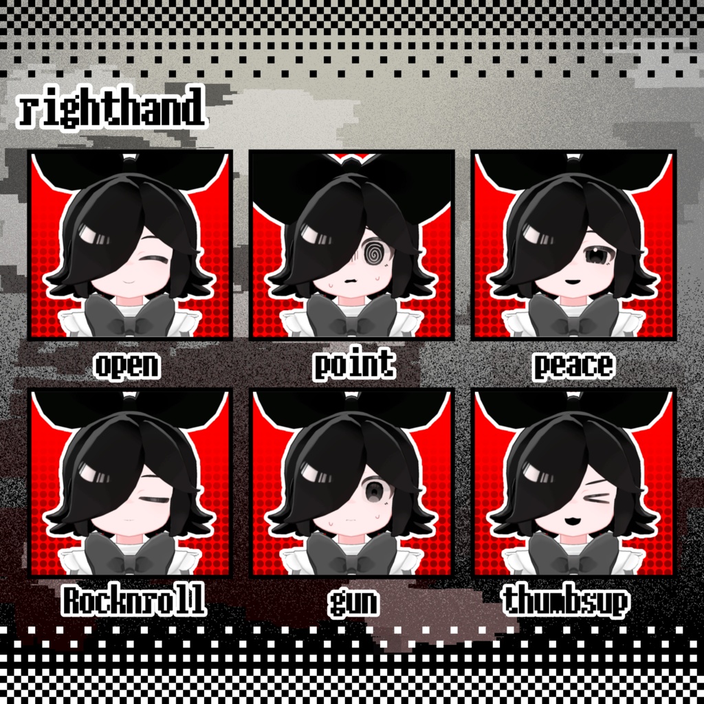 【オリジナル3Dモデル】Doll/ドル