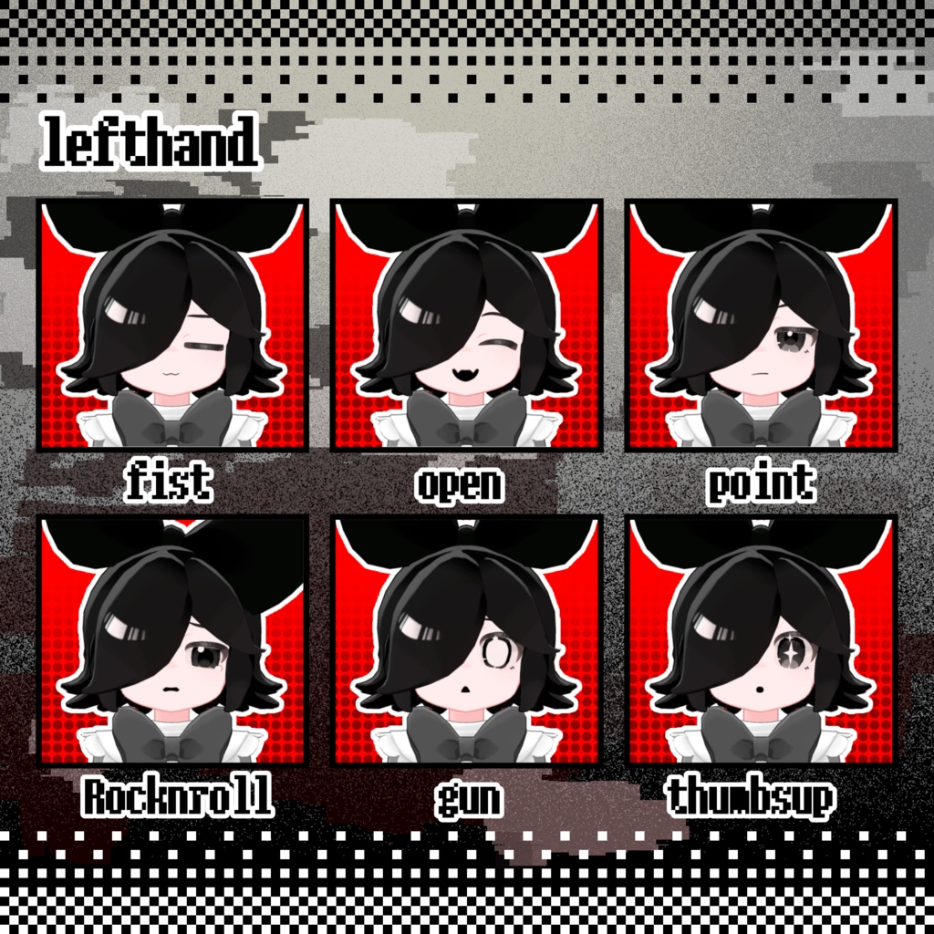 【オリジナル3Dモデル】Doll/ドル