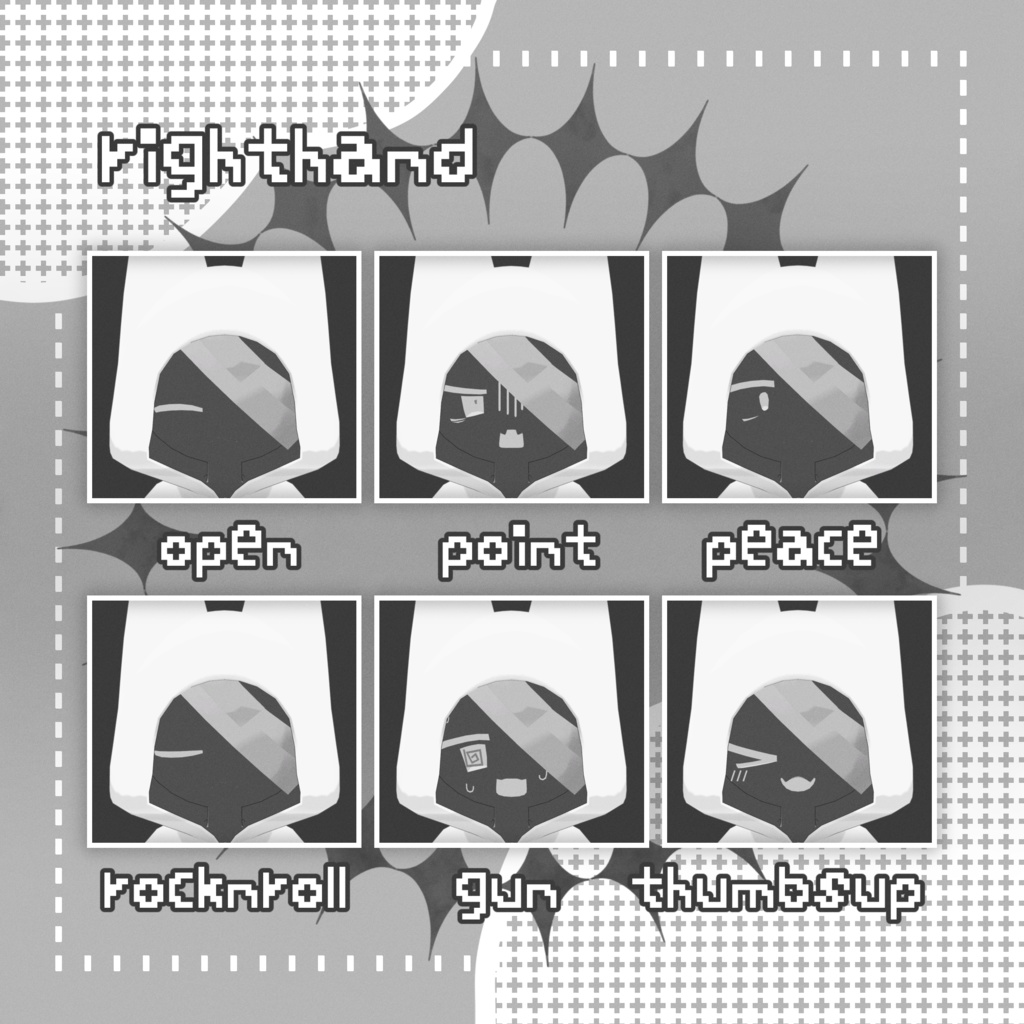 【オリジナル3Dモデル】かみさまおばけ