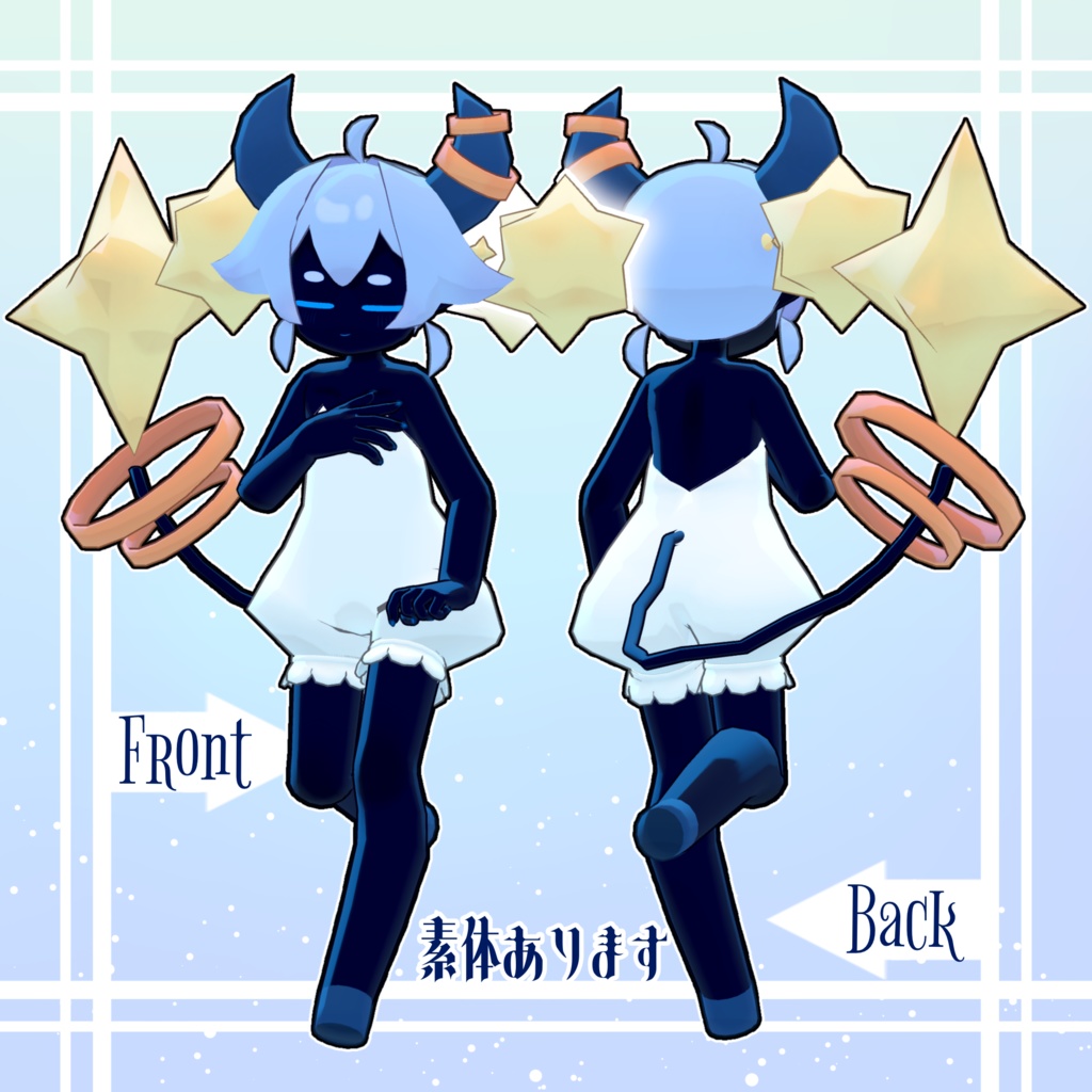 【オリジナル3Dモデル】Parla/パルラ