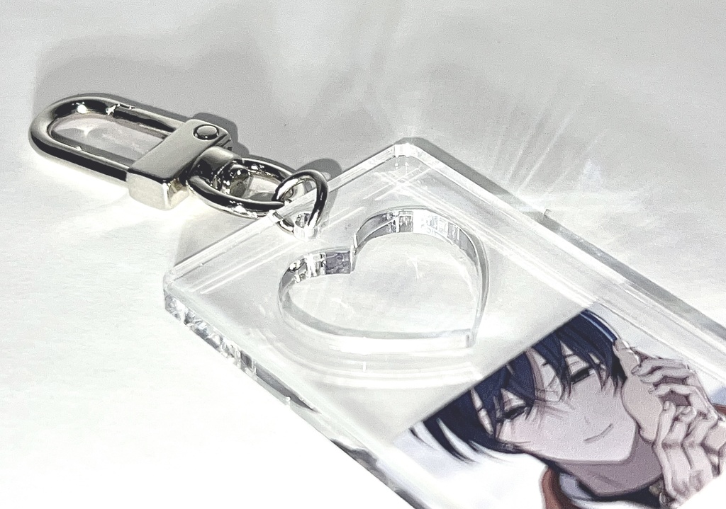 中抜きアクリルキーホルダー(クリアver.)