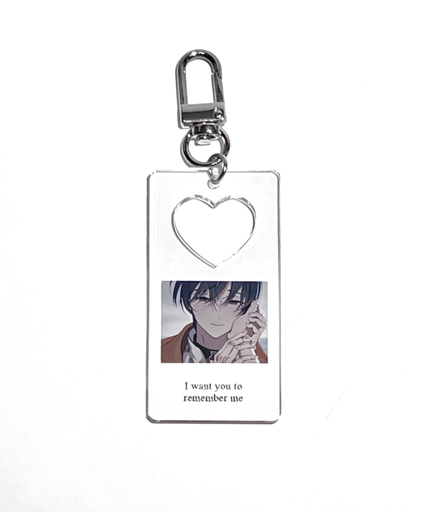 中抜きアクリルキーホルダー(クリアver.)