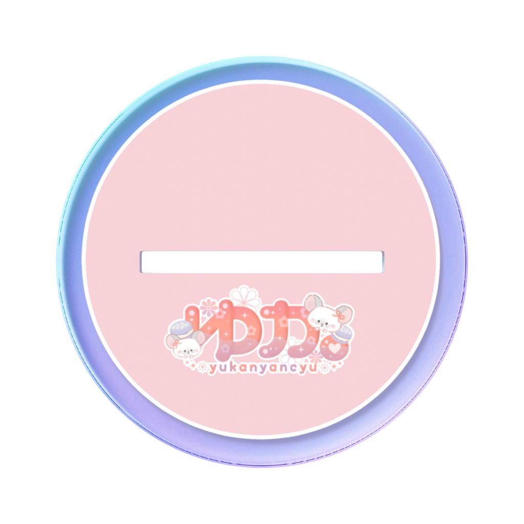 ゆか。メイド風オーロラアクスタ