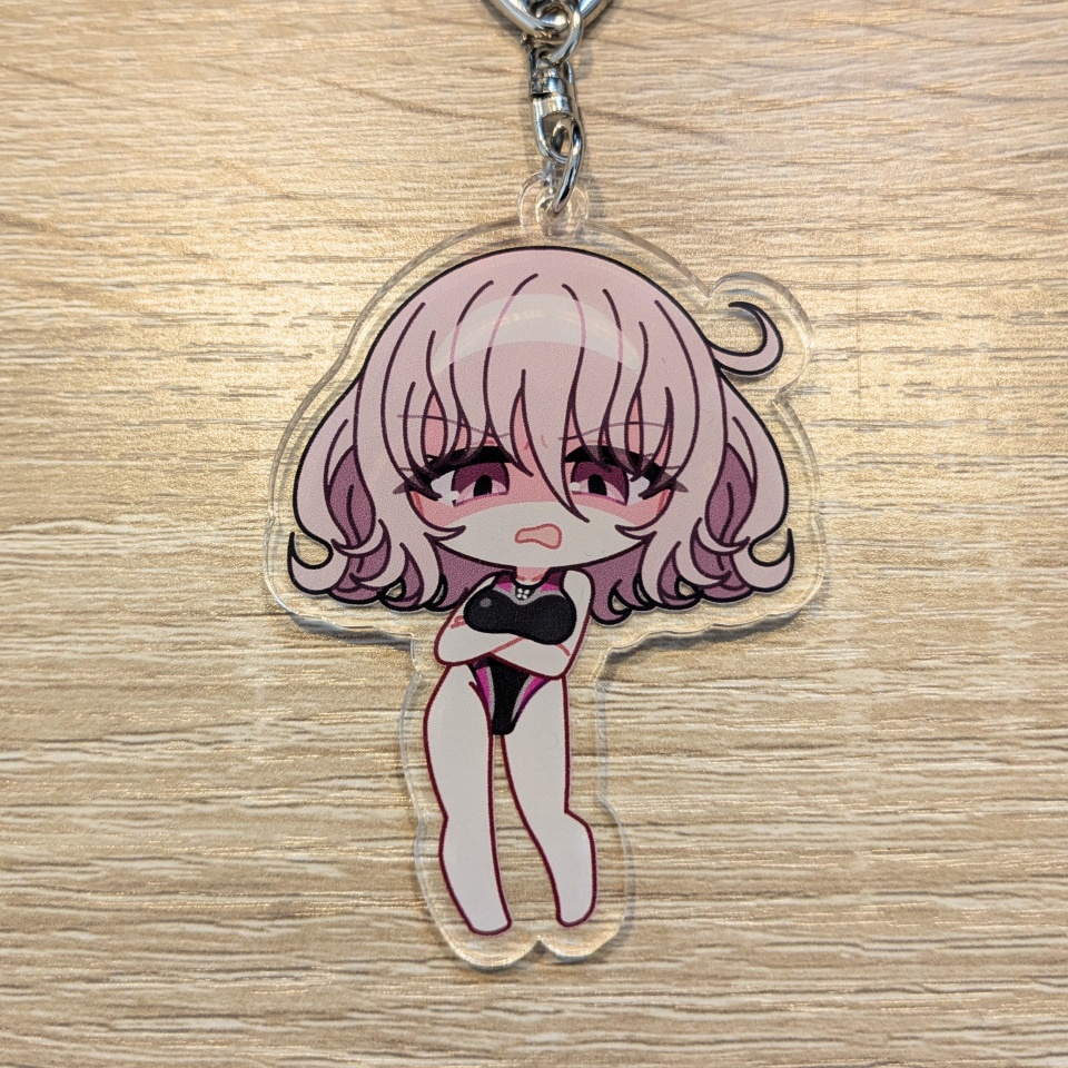 アクリルキーホルダー 水泳部の女神たち