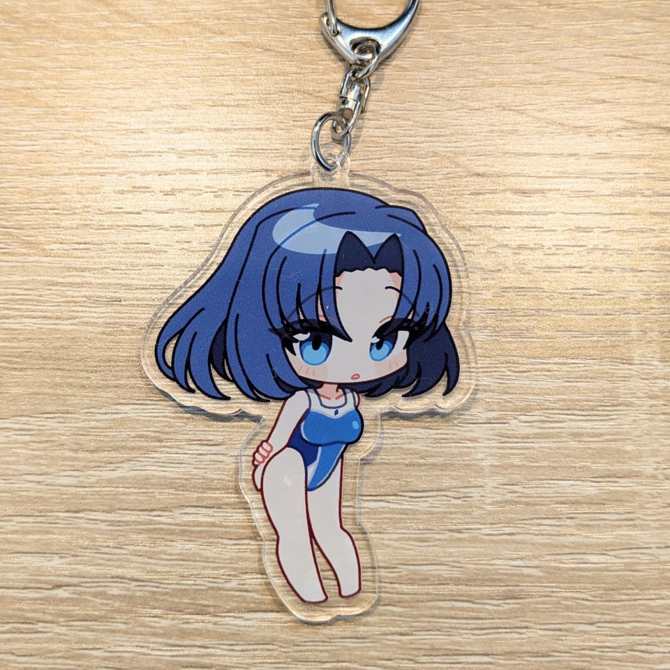 アクリルキーホルダー 水泳部の女神たち
