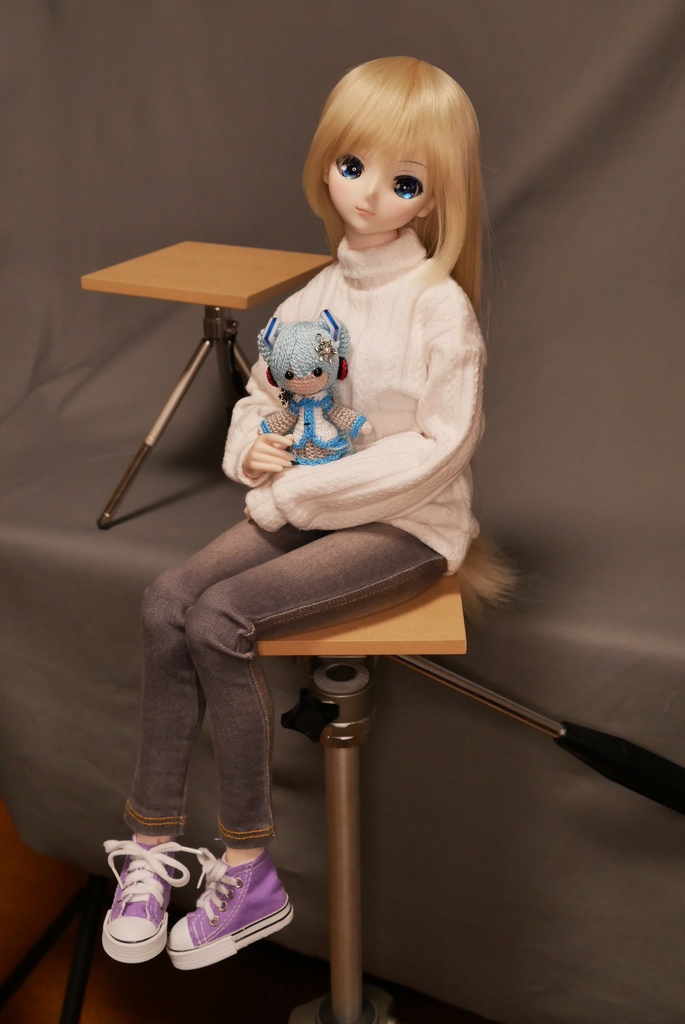 【ドールさん撮影】三脚用ステージ