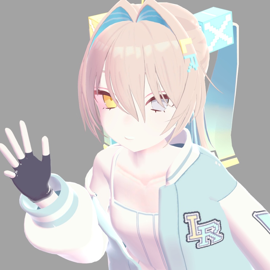 VRChat向け二次創作アバター 『LeuR』
