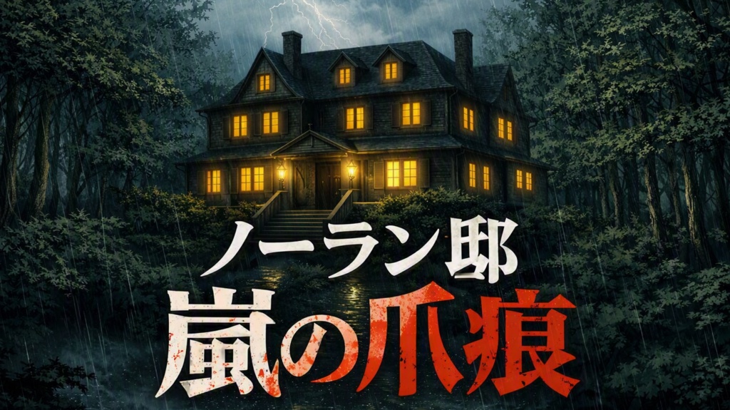 マーダーミステリー「ノーラン邸　嵐の爪痕」