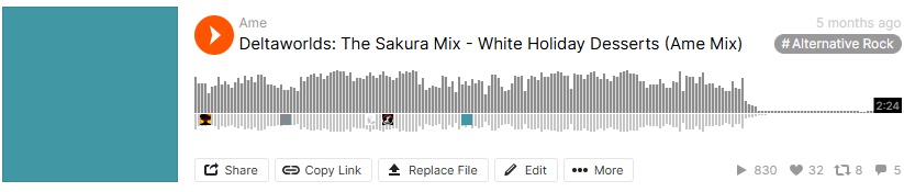 Deltaworlds: The Sakura Mix - White Holiday Desserts (Ame Mix) FLP +EXTRAS