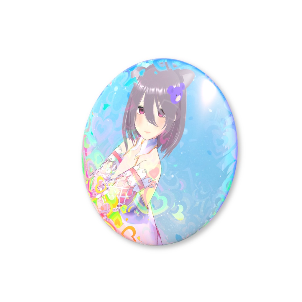 茜空くれあ ホログラム缶バッジ