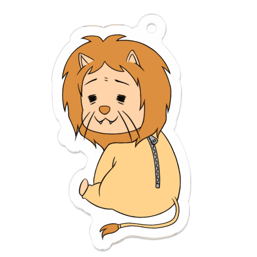 チラッ....すずきさんの振り向きアクリルキーホルダー